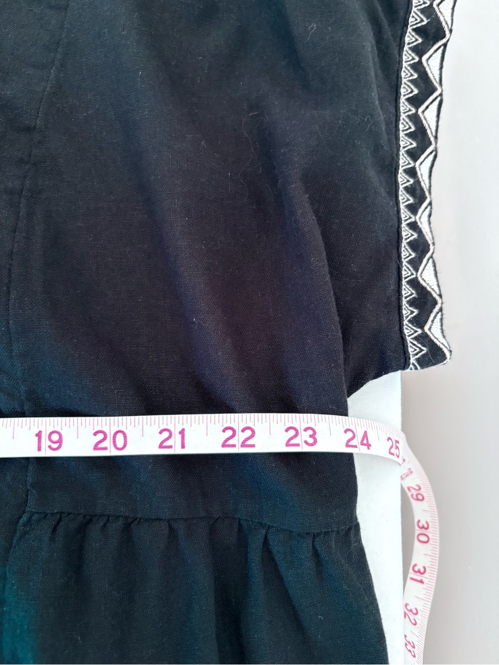 Linen Embroidered Top - Picture 7 of 7